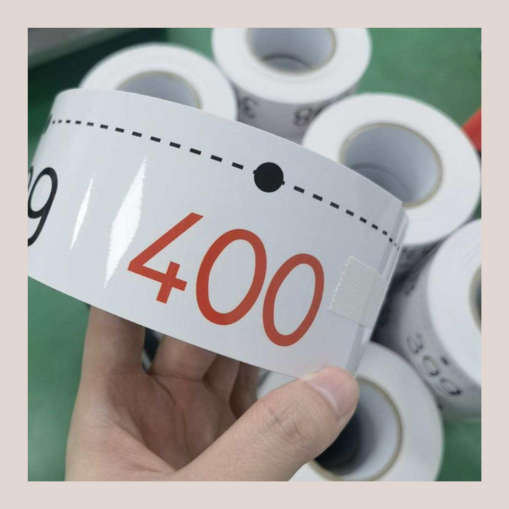 Frise numérique 0 à 400 Montessori