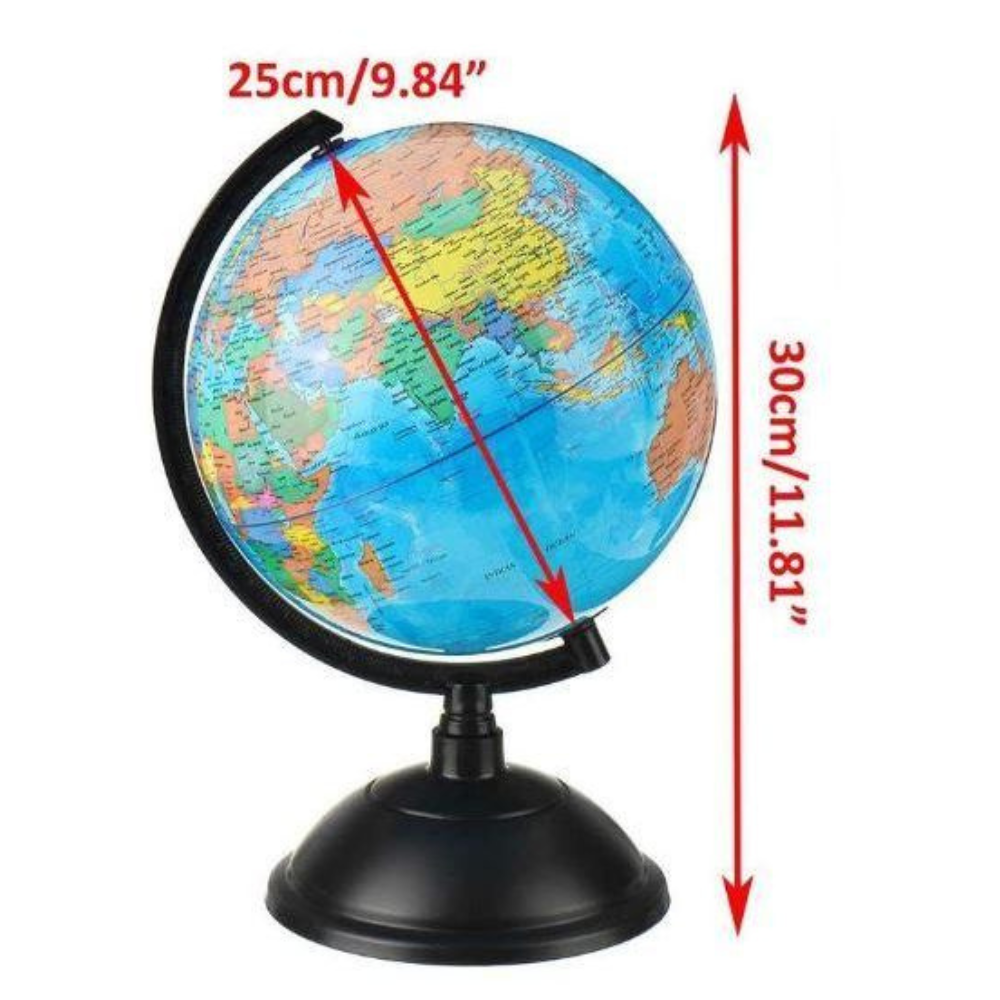 Globe Terrestre Lumineux 30 cm