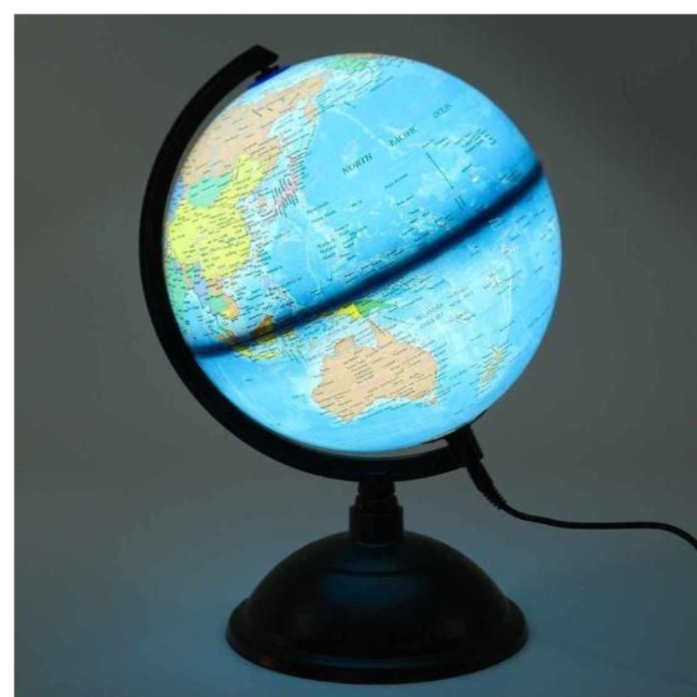 Globe Terrestre Lumineux 30 cm