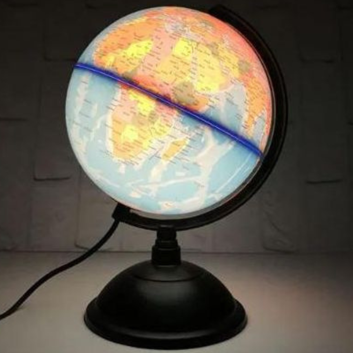 Globe Terrestre Lumineux 30 cm