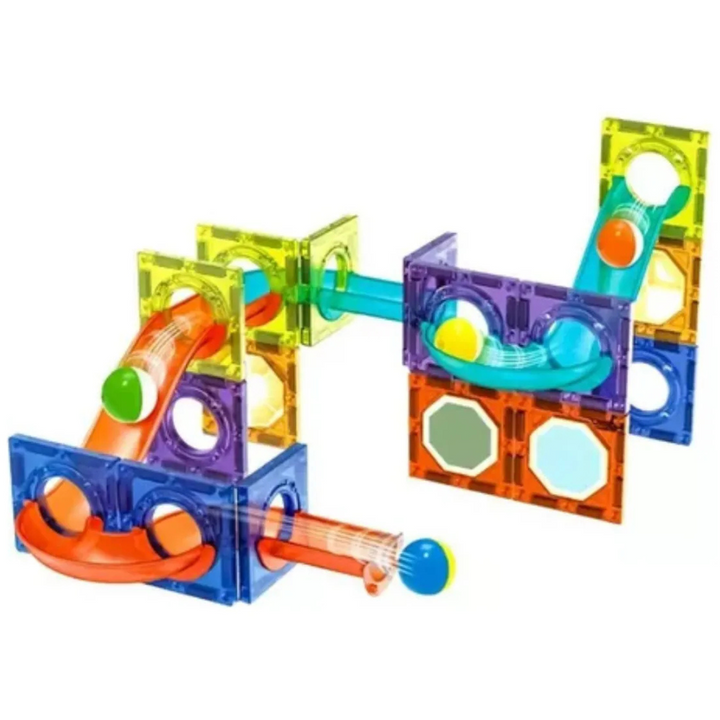 Jeu blocs de construction magnétiques - 49 pièces