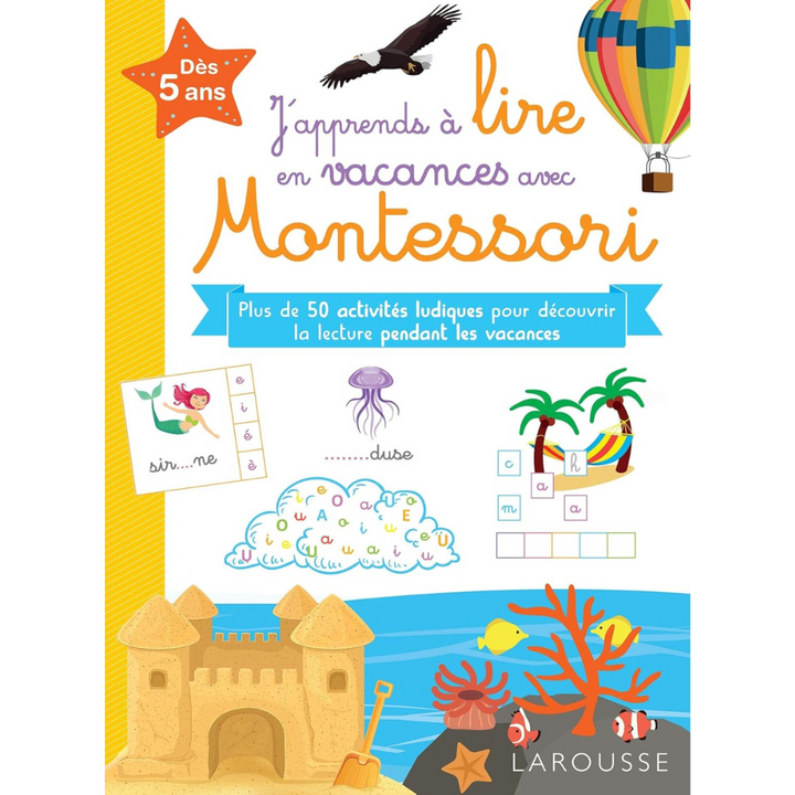 J'apprends à lire en vacances avec Montessori