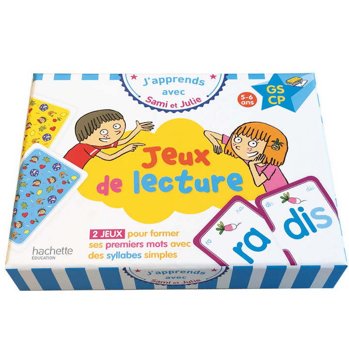 J'apprends avec Sami et Julie : Jeux de lecture