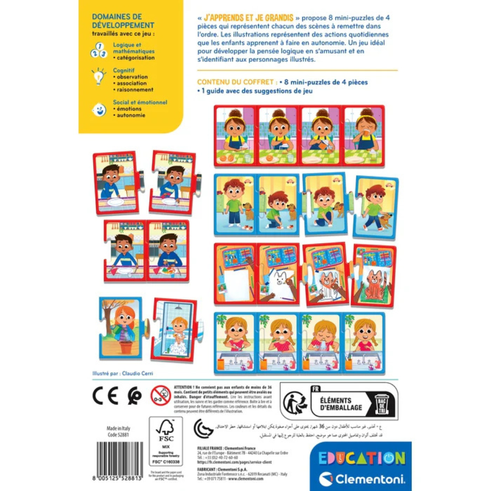 J'apprends et je grandis