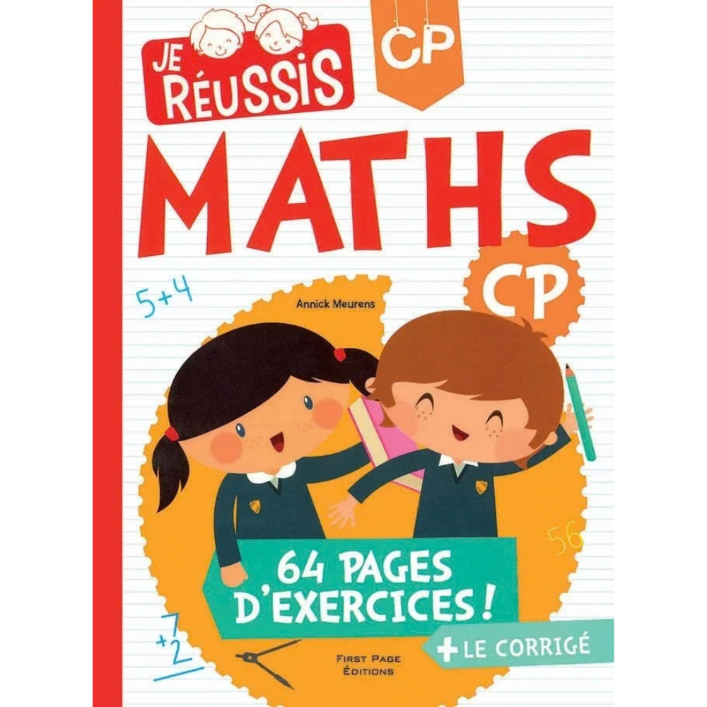 Je Réussi Maths CP - 1 - Eveil Montessori Maroc