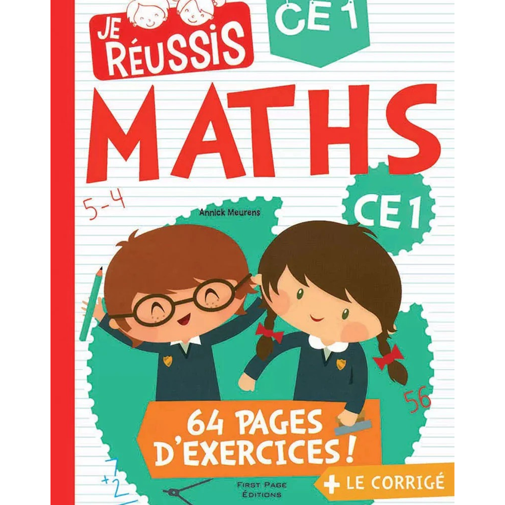 Je Réussis : Maths CE1 - 1 - Eveil Montessori Maroc
