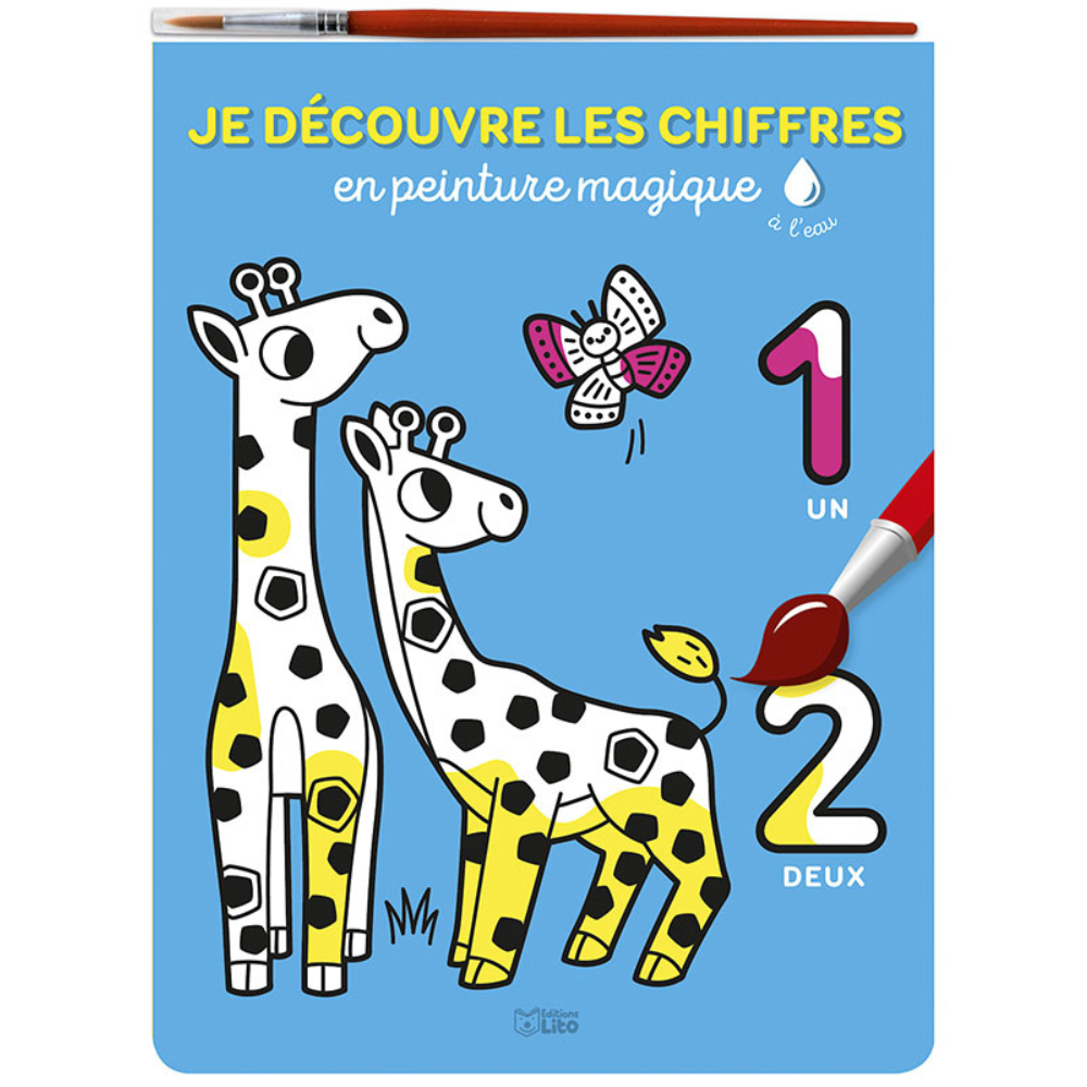 Je découvre les chiffres en peinture magique