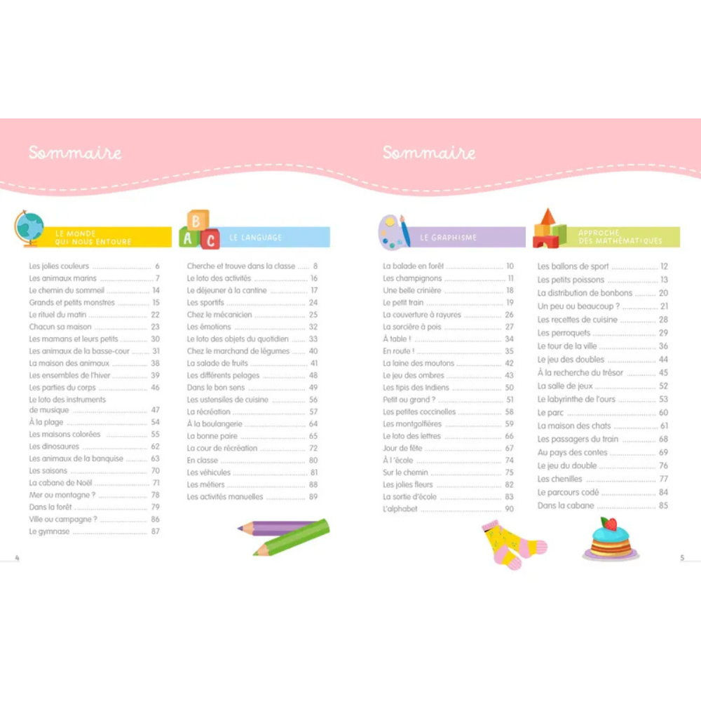 Je me prépare pour la maternelle