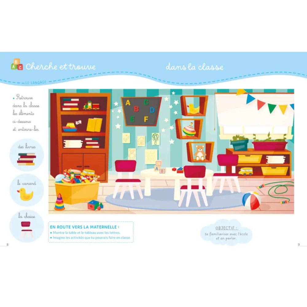 Je me prépare pour la maternelle