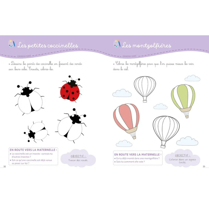 Je me prépare pour la maternelle