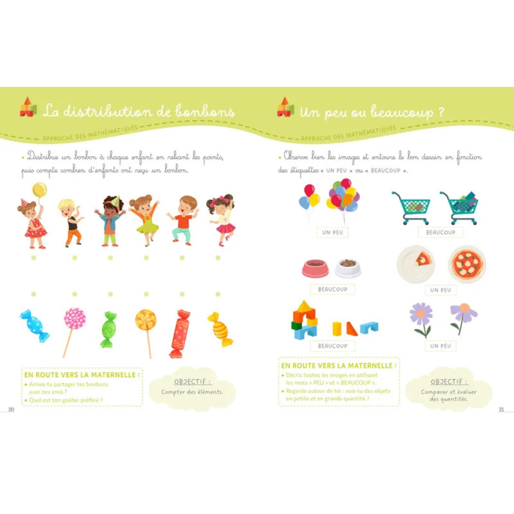 Je me prépare pour la maternelle