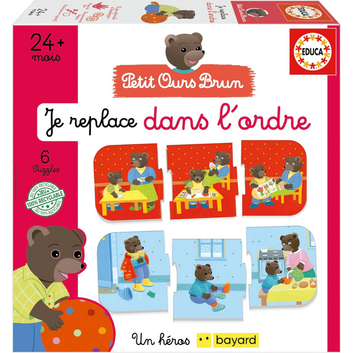 Je replace dans l’ordre