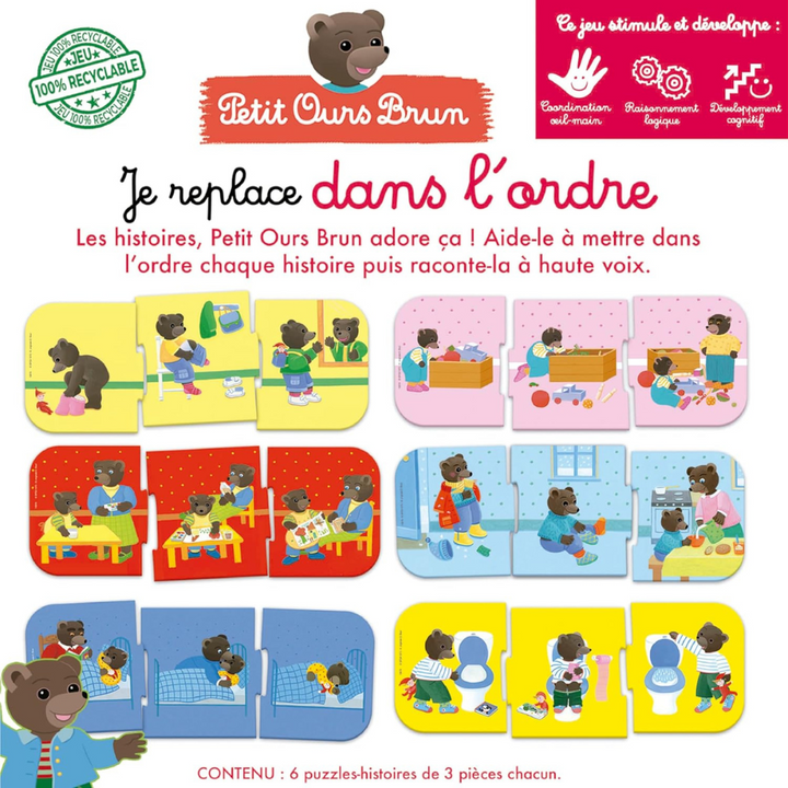 Je replace dans l’ordre