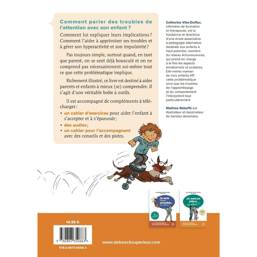 Je suis hyperactif(ve), et alors ? le TDA/H expliqué aux enfants - 2 - Eveil Montessori Maroc