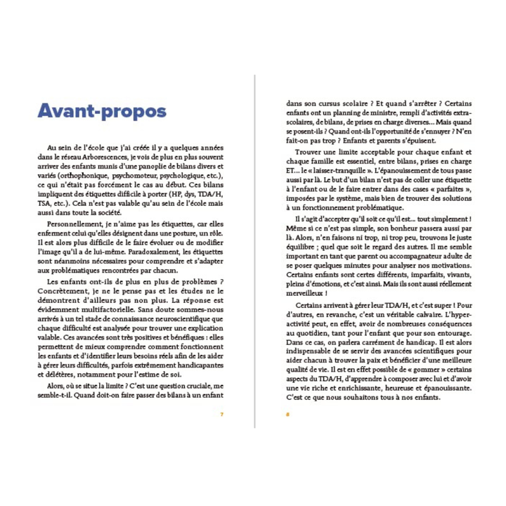 Je suis hyperactif(ve), et alors ? le TDA/H expliqué aux enfants - 5 - Eveil Montessori Maroc