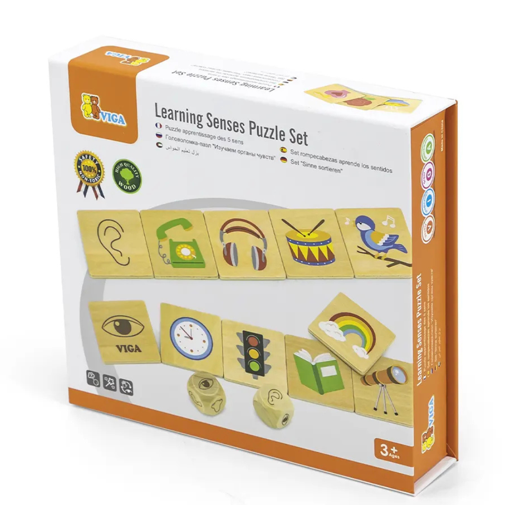 Jeu d'association - Découvrir ses 5 sens 