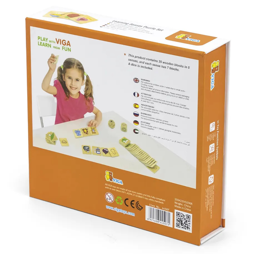 Jeu d'association - Découvrir ses 5 sens 