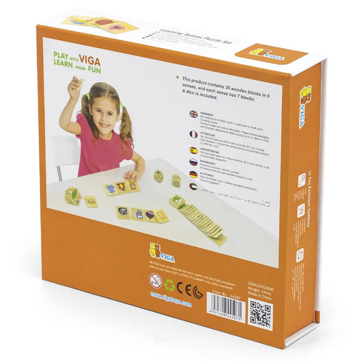 Jeu d'association - Découvrir ses 5 sens 