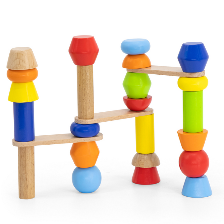 Jeu de Construction Tour de Blocs