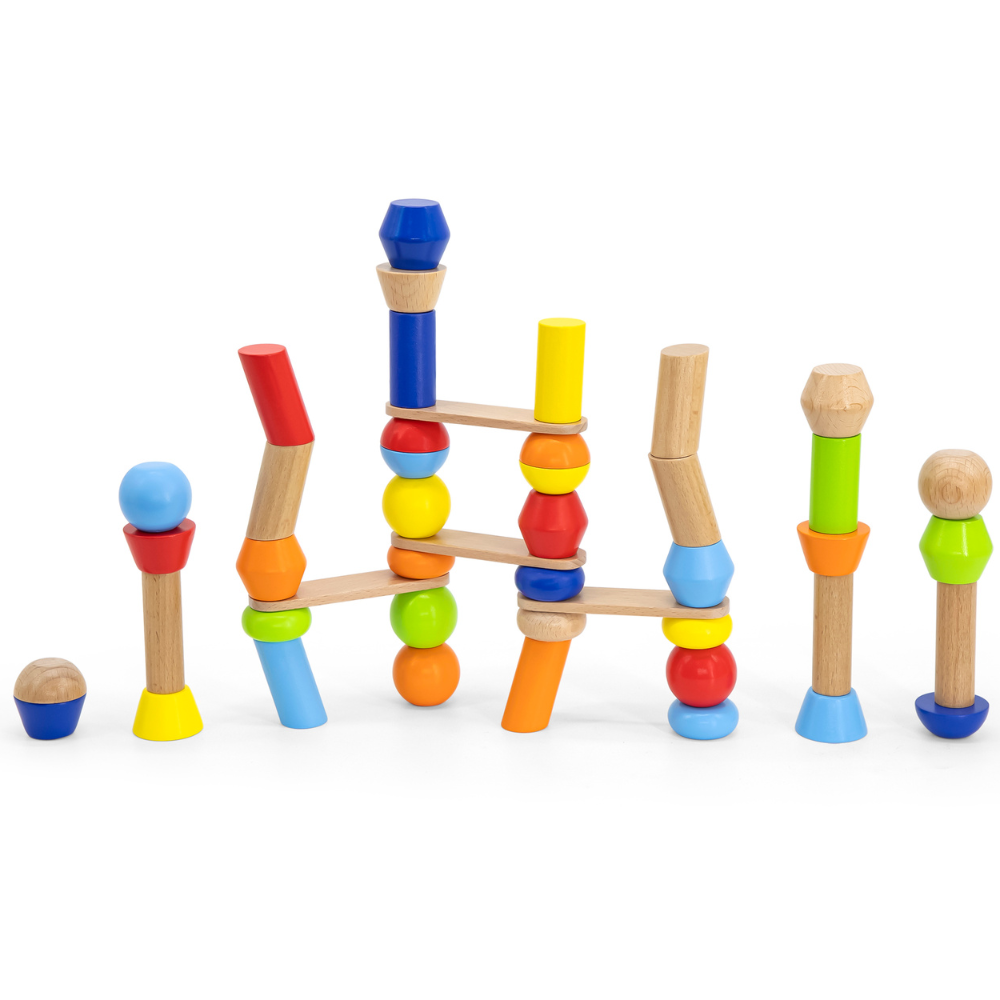 Jeu de Construction Tour de Blocs