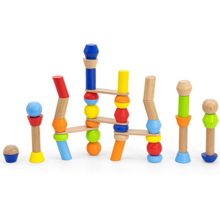 Jeu de Construction Tour de Blocs