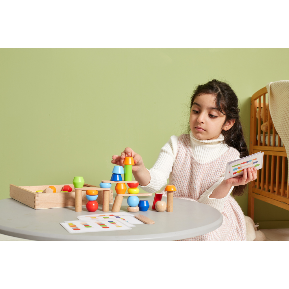 Jeu de Construction Tour de Blocs