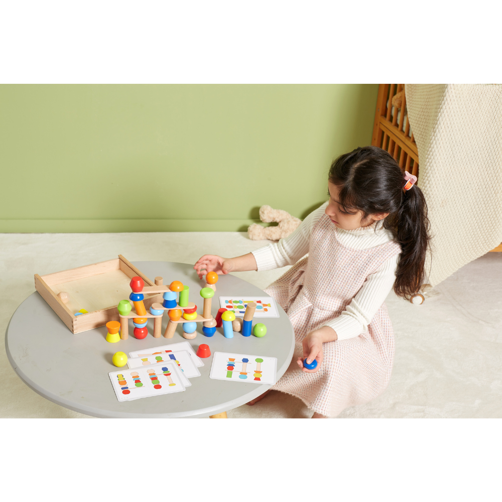 Jeu de Construction Tour de Blocs