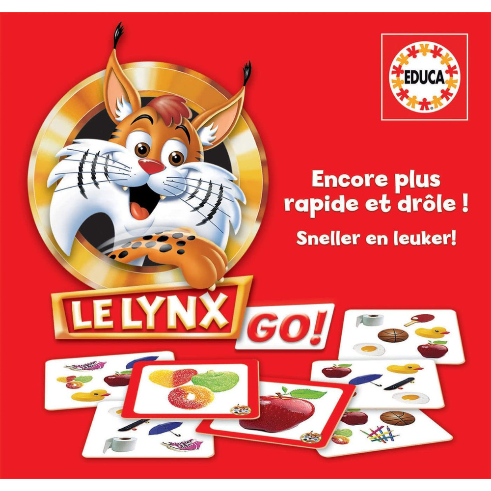 Jeu de cartes Educa Le Lynx