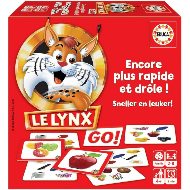 Jeu de cartes Educa Le Lynx