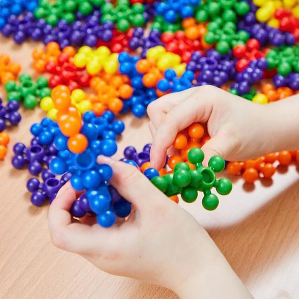 Jeu de construction Les Étoiles - 100 Pièces - 1 - Eveil Montessori Maroc