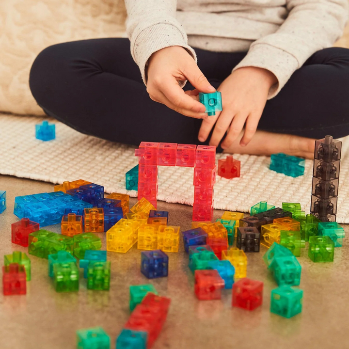 Jeu de construction MULTICUBES Translucide, 100 pièces