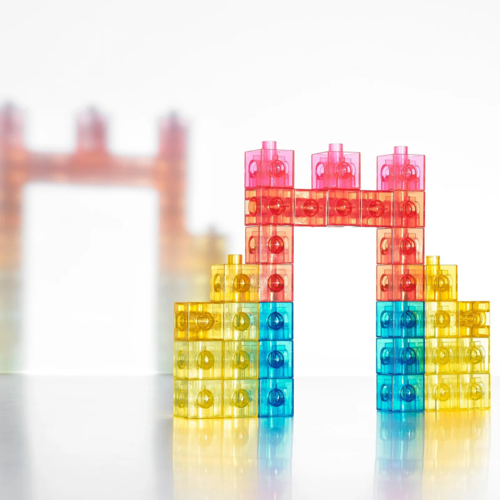 Jeu de construction MULTICUBES Translucide, 100 pièces