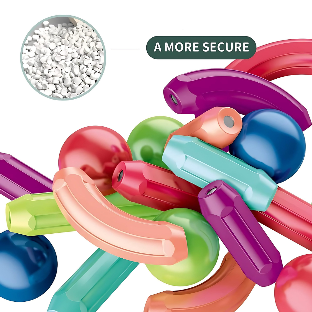 Jeu de construction : Magic Magnétique 36 pièces - 2 - Eveil Montessori Maroc