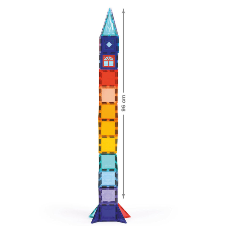 Jeu de construction magnétique XXL - 100 pièces - Dès 3 ans