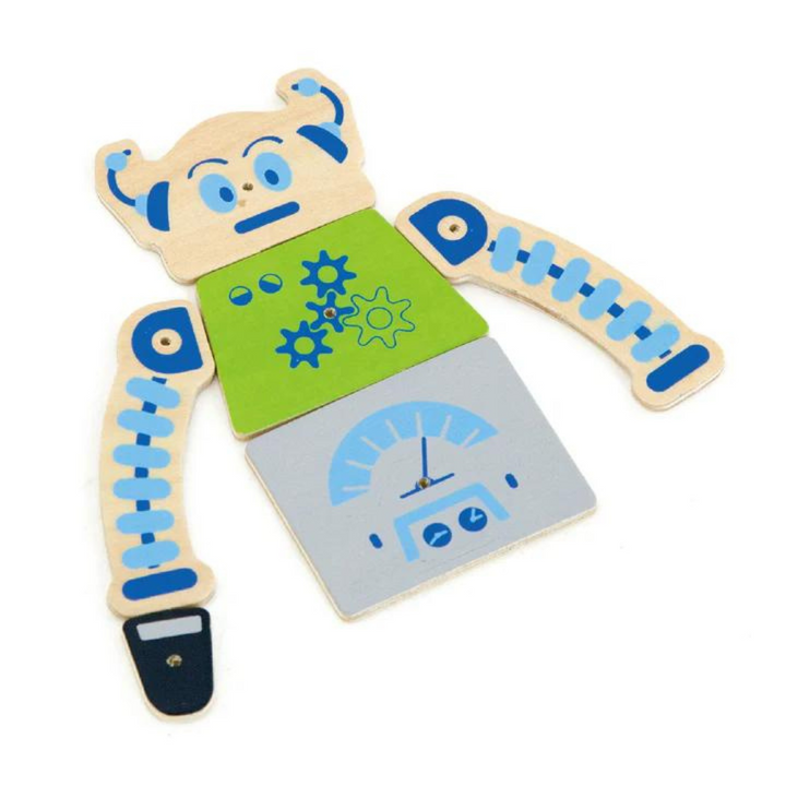Jeu de tap tap Robots en bois