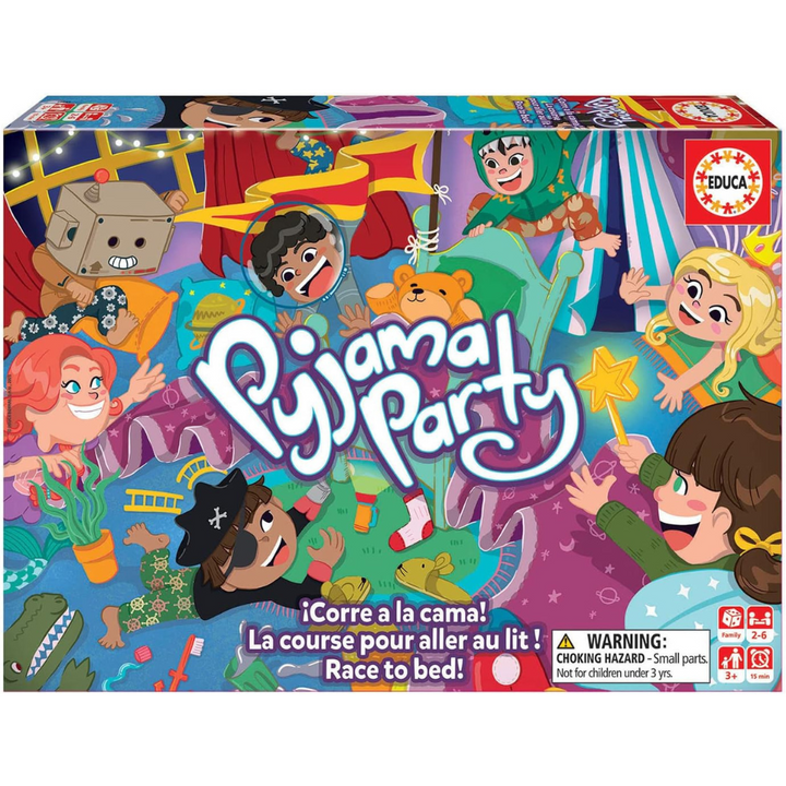 Jeu pyjama party