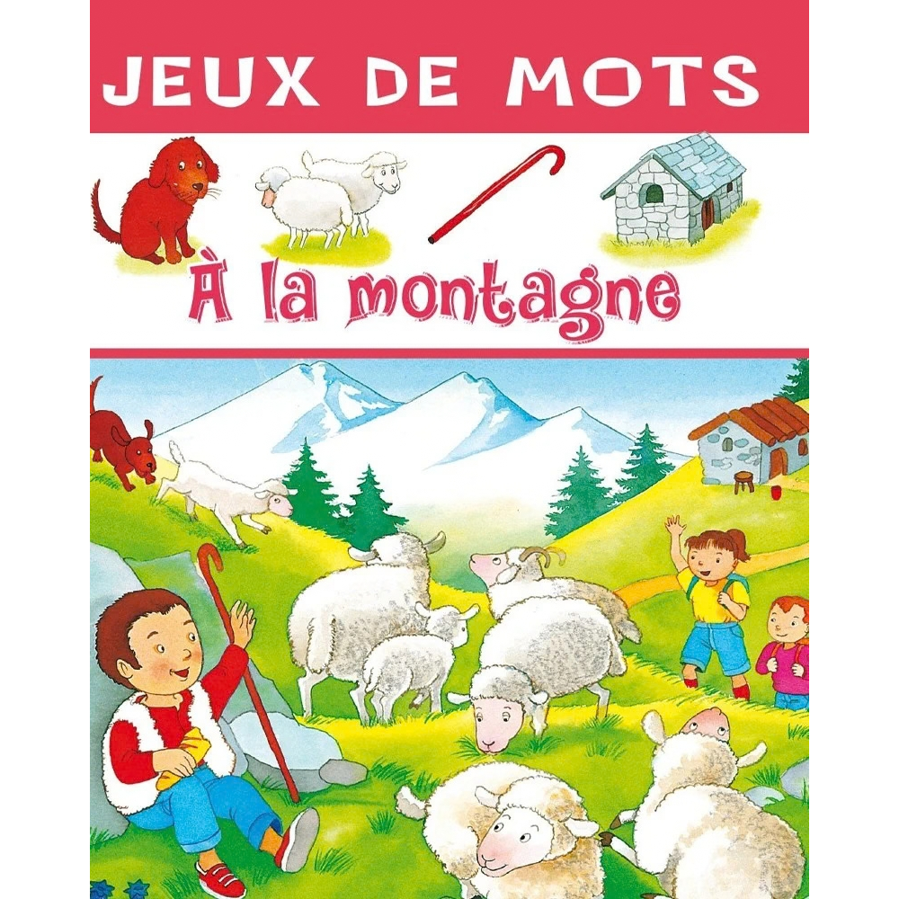 Jeux de mots : À la montagne - 1 - Eveil Montessori Maroc