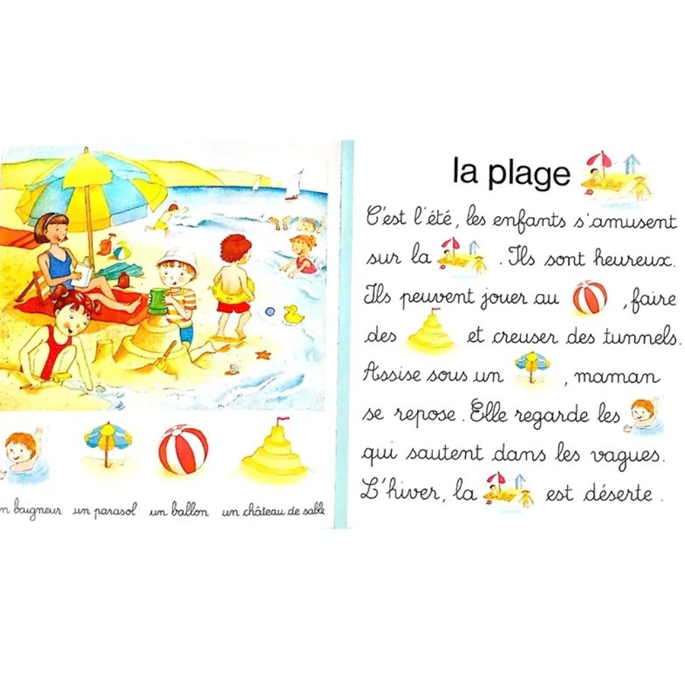 Jeux de mots : Au bord de la mer - 3 - Eveil Montessori Maroc