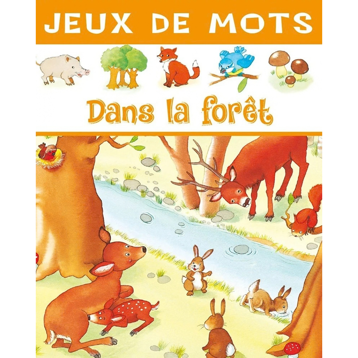 Jeux de mots : Dans la forêt - 1 - Eveil Montessori Maroc