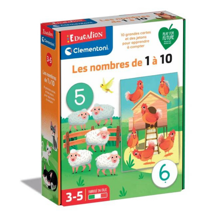 Les nombres de 1 à 10