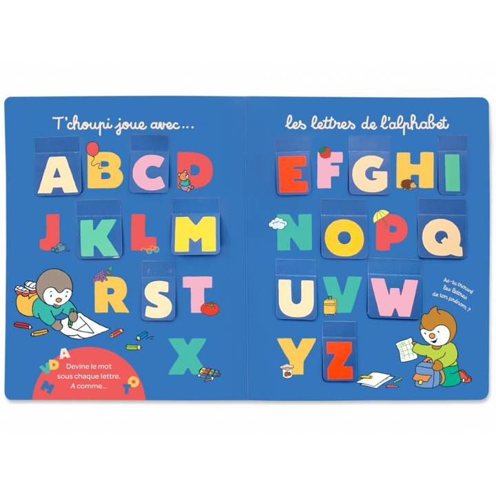 La petite école de T'choupi - Livre à flaps pour découvrir tout ce que l'on apprend en maternelle - dès 2 ans