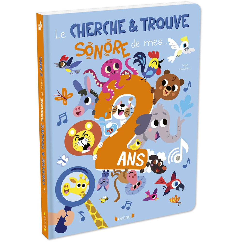Le cherche et trouve sonore de mes 2 ans - Les animaux - 1 - Eveil Montessori Maroc