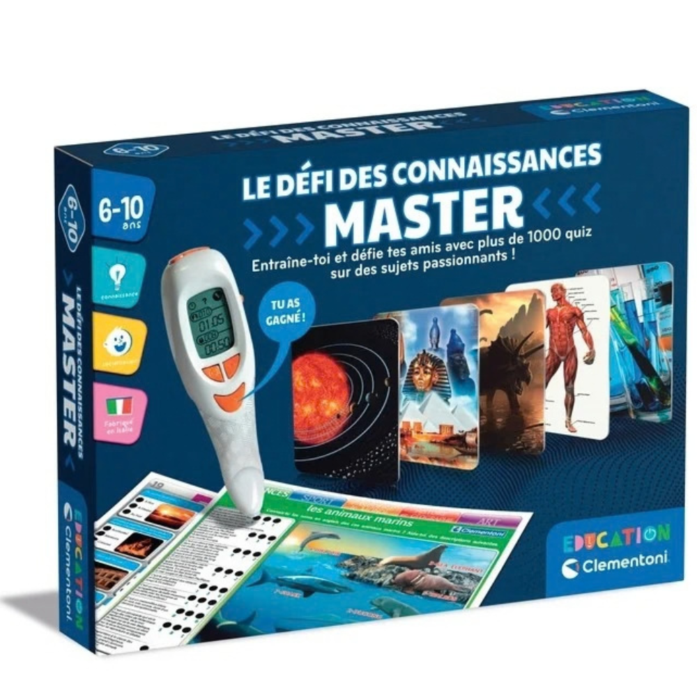 Le défi des connaissances Master - 1 - Eveil Montessori Maroc