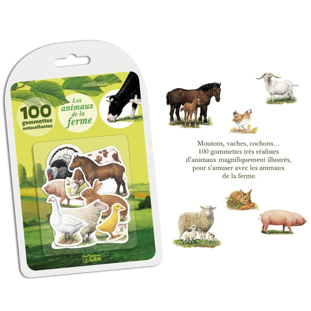 Les animaux de la ferme - 2 - Eveil Montessori Maroc