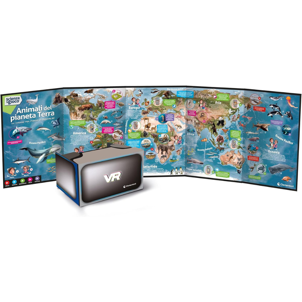 Les animaux de la planète Terre - Réalité Virtuelle