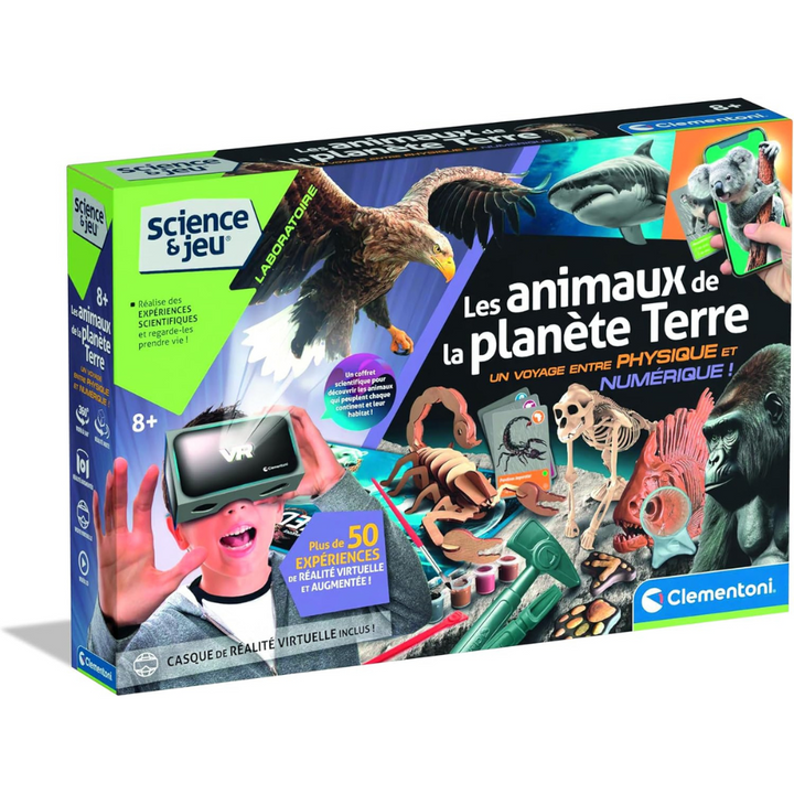 Les animaux de la planète Terre - Réalité Virtuelle