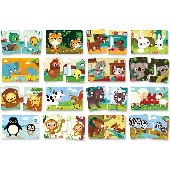 Les animaux et leur petit - 3 - Eveil Montessori Maroc