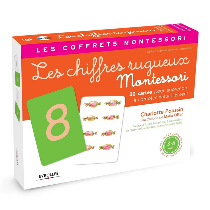 Les chiffres rugueux pour apprendre à compter