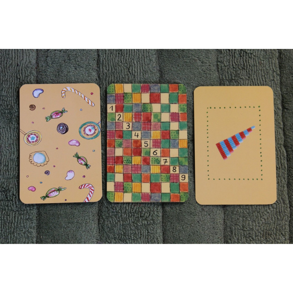 Les chiffres rugueux pour apprendre à compter