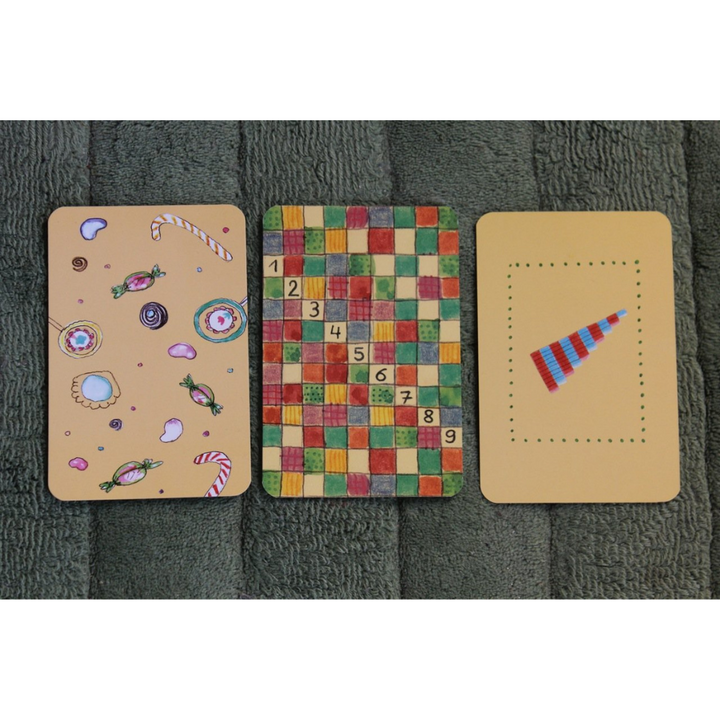 Les chiffres rugueux pour apprendre à compter